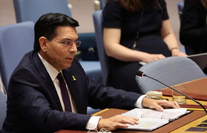 At the UN, the Israeli Ambassador Addresses the Iranian People in Persian