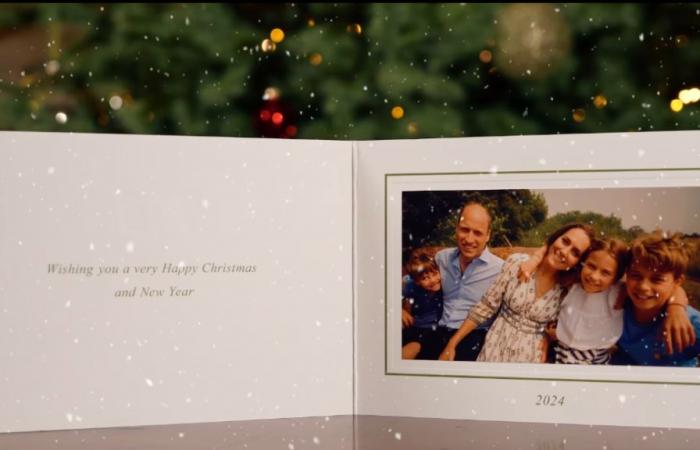 William and Kate Middleton, the Christmas card with George, Charlotte and Louis after the most difficult year ever