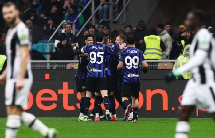 Nerazzurri in the quarterfinals against Lazio