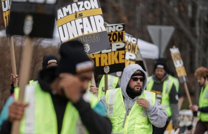 Thousands of Amazon workers in the United States and Germany on strike just before Christmas – rts.ch