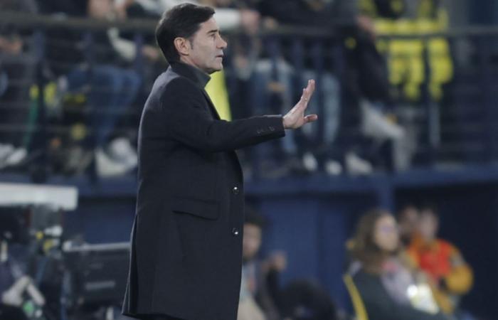 Marcelino: “I am very proud of all the footballers, they have given their all”