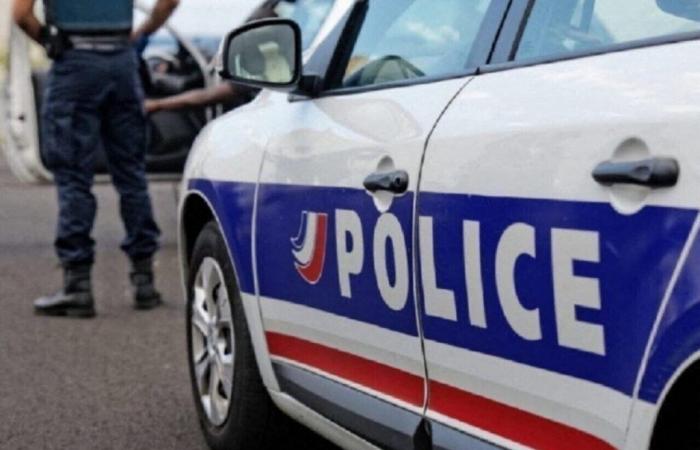 Near Rouen. While fleeing the police, the driver drives at 100 km/h and threatens to hit a cyclist