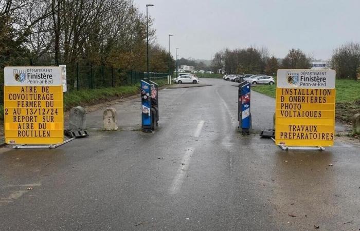 In Quimper, the Troyalac’h carpooling area will be accessible again this Friday