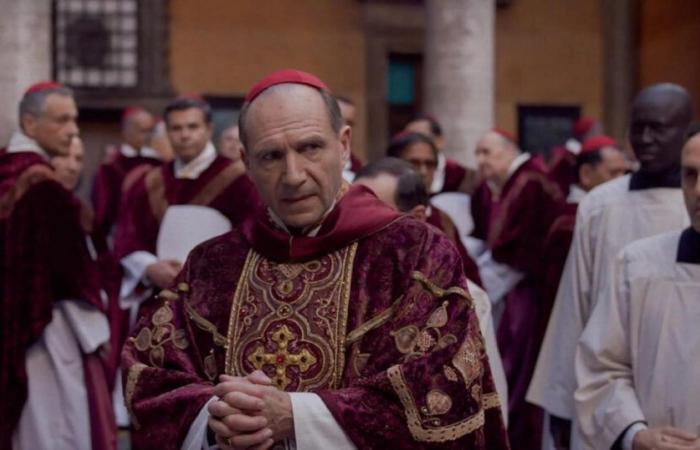 film noir of cardinals with a far from innocent message