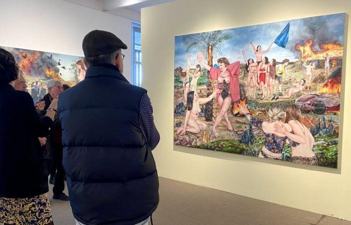 The Paul-Valéry museum in Sète highlights the work of painters Brigitte Aubignac and Nazanin Pouyandeh