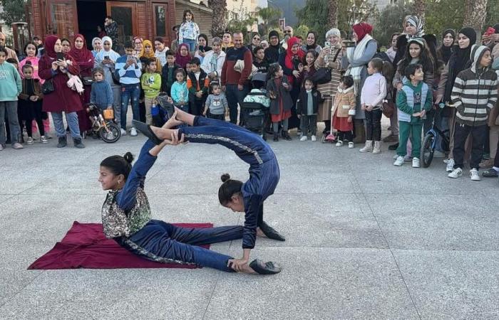 Sisters Asmaa and Sara Abouchi determined to make their acrobatic dream come true