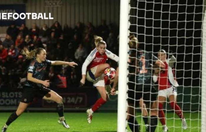 Arsenal win UEFA Women’s Champions League group after beating Bayern