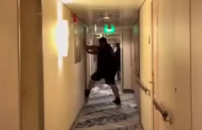 Drama in the United States: He causes chaos on the cruise then dies in a cabin