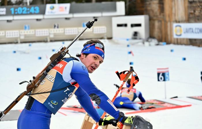 PHOTOGALLERY, Biathlon – Shots of the Italians training in Le Grand Bornand