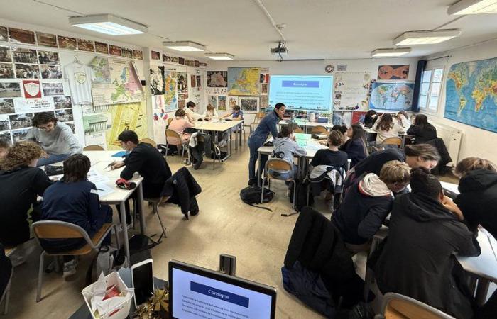 Narbonne. At Victor-Hugo College, students work on anti-Semitic myths