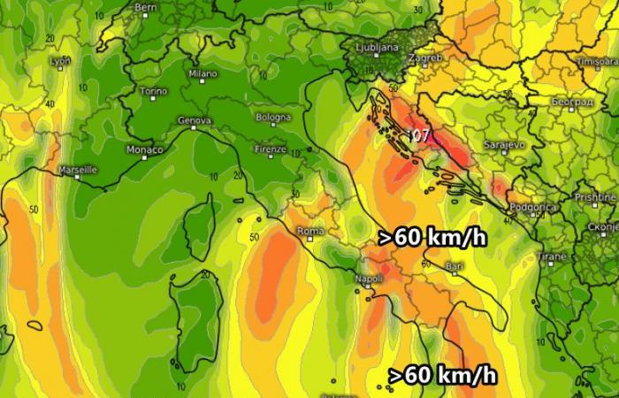 Weather: Italy divided in two at Christmas