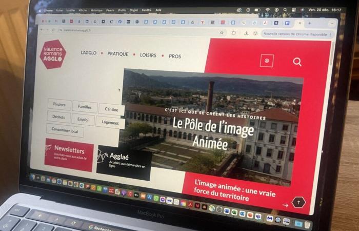 Drome. The Agglo de Valence website has a new look for greater simplicity