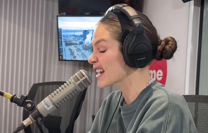 Maripier Morin burst into tears live on the radio on Rythme