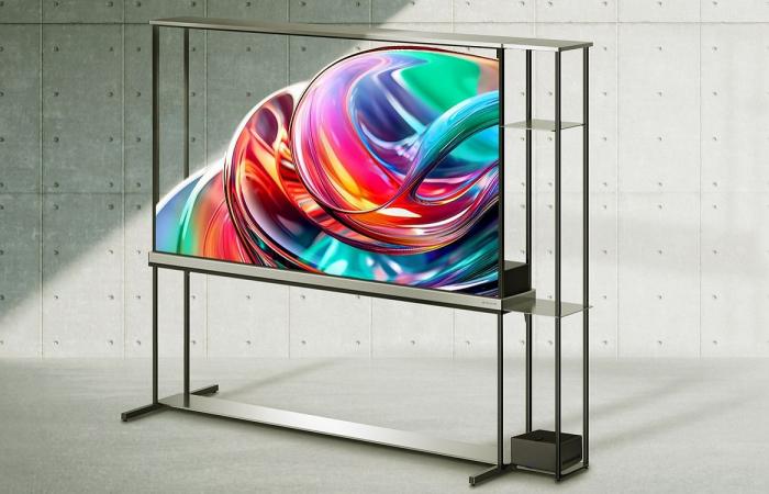 This transparent TV from LG is available for sale, but its price is stratospheric