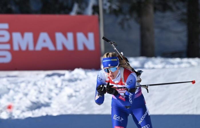 Biathlon, Auchentaller ever higher. The Le Grand Bornand sprint goes to Braisaz