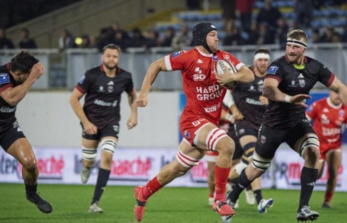 Pro D2. “A lack of humility”: FC Grenoble corrects Nice with eight tries and will be leader at the break!