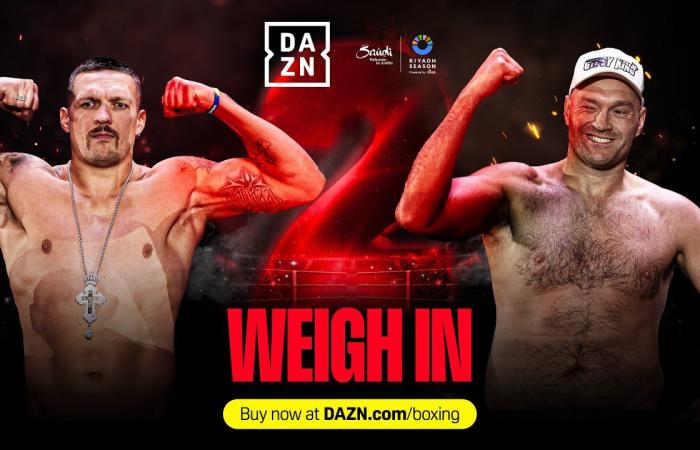 Usyk vs Fury 2 LIVE: fight stream, start time, cheapest PPV deals, build-up to the rematch of the century