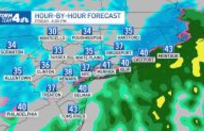 first measurable snow of season possible – NBC New York