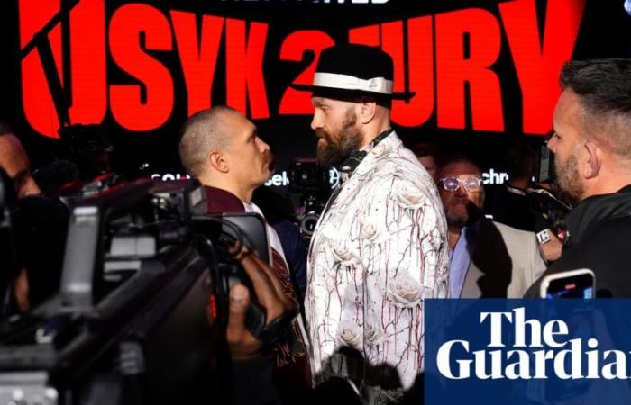 Fury channels destructive intentions for deeply personal Usyk rematch | Boxing