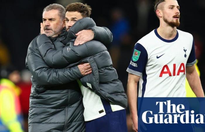 Postecoglou hails ‘progress’ as injury-hit Spurs set up semi-final with Liverpool | Carabao Cup