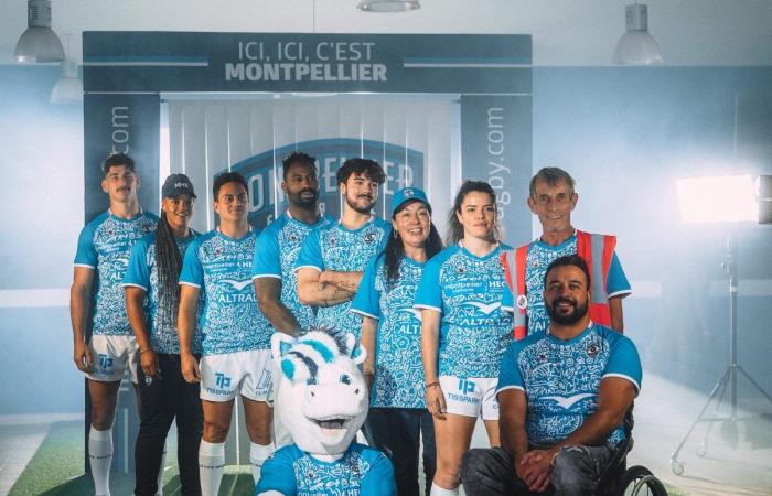 A JERSEY ALL IN SYMBOLS! – Montpellier Hérault Rugby