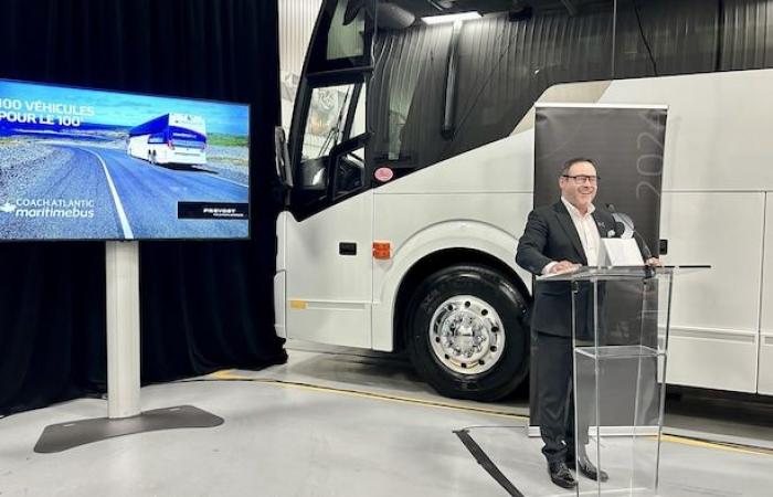 An order for 100 coaches for Prevost