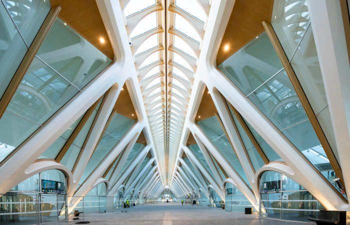 a new station in Mons, designed by Calatrava