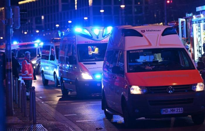 suspicion of attack on a Christmas market, at least 2 dead