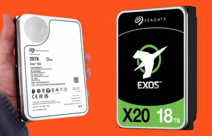 Very good price for this Seagate hard drive, a 20 TB external HDD useful for NAS