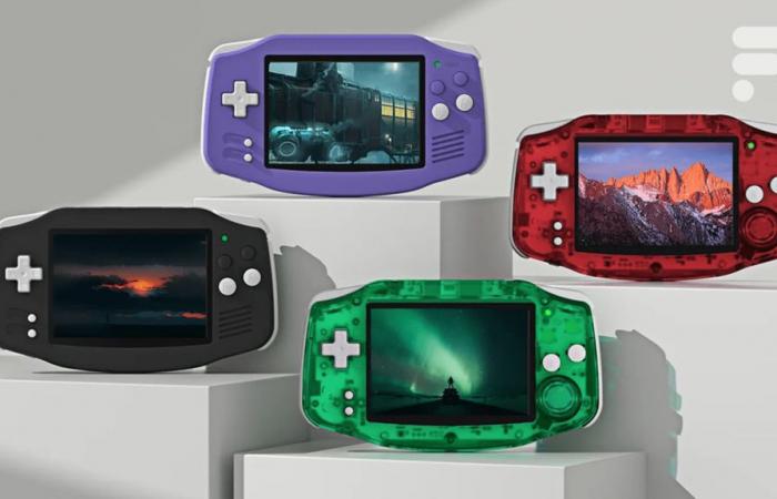 the new retro portable console with the Game Boy Advance look is already on sale for the holidays