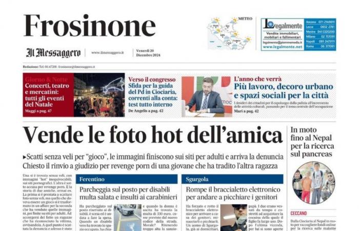 The Front Pages of the newspapers of Friday 20 December 2024 – AlessioPorcu.it