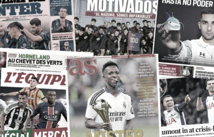 Real Madrid prepare a tribute to Vinicius Jr, Marc Guiu drives England crazy