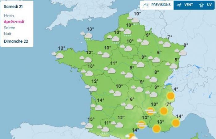 Weather for the weekend and until Christmas: what weather is expected in Occitanie and France