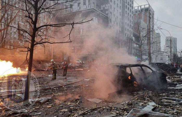 explosions in kyiv, Portuguese embassy damaged