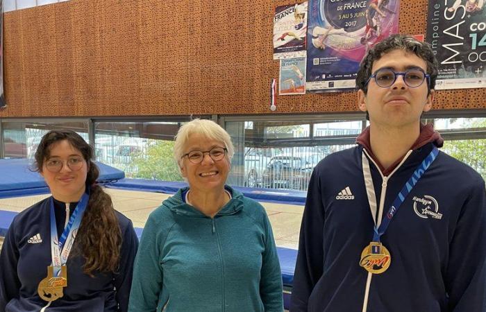 Colomiers. With Léna and Thibault, the handi trampoline in the spotlight