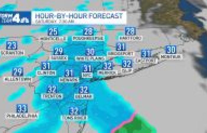 first measurable snow of season possible – NBC New York