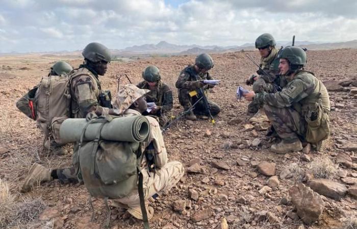 Emmanuel Macron visiting Djibouti, the last French operational influence in Africa