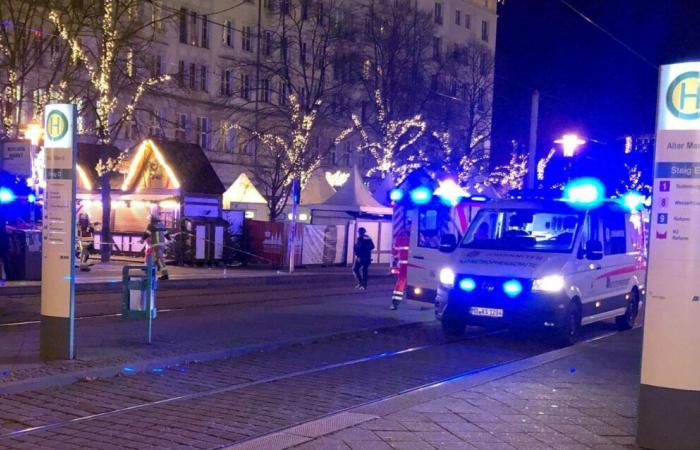 Germany: Magdeburg, cars against the Christmas market. 2 dead and at least 80 injured