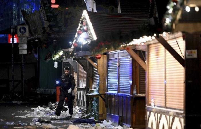 At least two people are dead and sixty injured after a car crashes into a Christmas market in Magdeburg