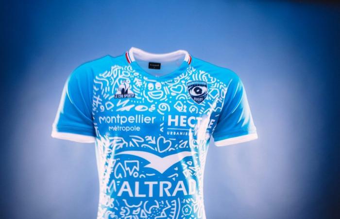 A JERSEY ALL IN SYMBOLS! – Montpellier Hérault Rugby