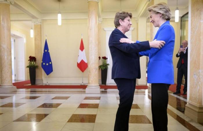 Ursula von der Leyen and Viola Amherd open a new chapter in relations between Switzerland and the European Union