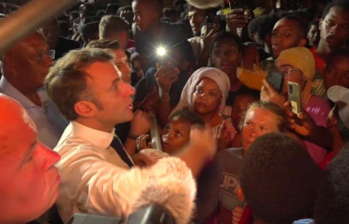 in Mayotte, Macron “gets angry” at the victims of the cyclone