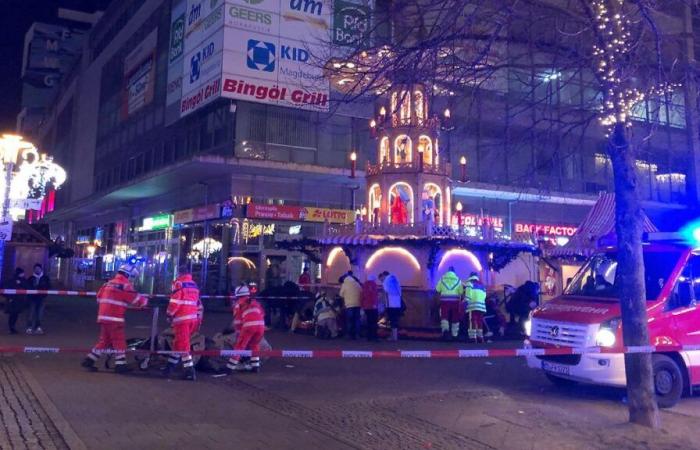 Car drives into crowd: attack on Magdeburg Christmas market – at least one dead