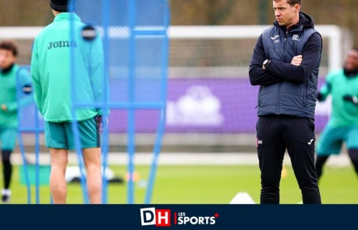 David Hubert finally has good news from the increasingly empty Anderlecht medical office: “It's nice to see Vertonghen back on the field”