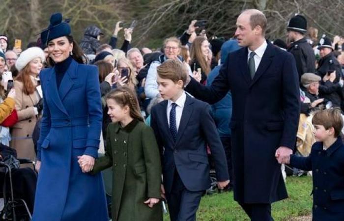 Kate and William eclipse Meghan and Harry! They in turn reveal their greeting card, full of symbols with their three children