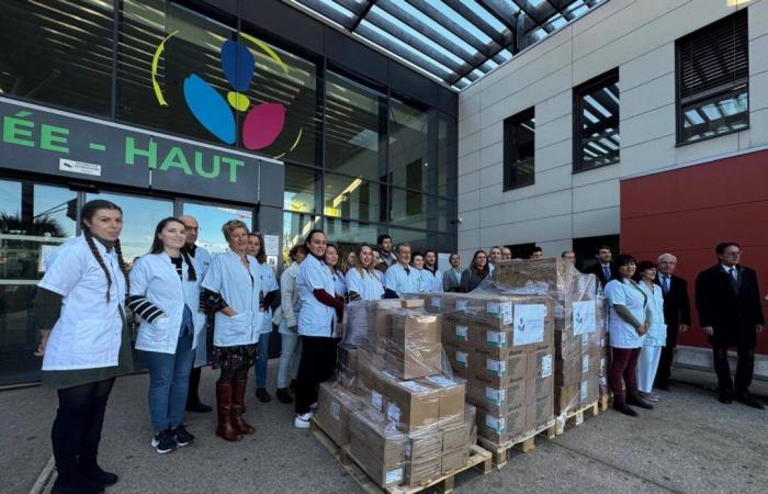 Two tonnes of medicine will take off from Antibes hospital to Lebanon