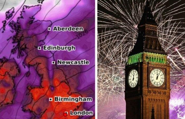 Weather expert issues New Year’s Eve storm warning with 60mph winds to batter UK | Weather | News