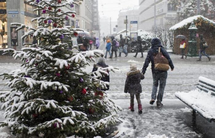 The chances of spending Christmas in the snow again low in the plains – rts.ch