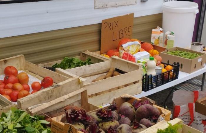 Standoff between a mobile solidarity grocery store and the city of Angers