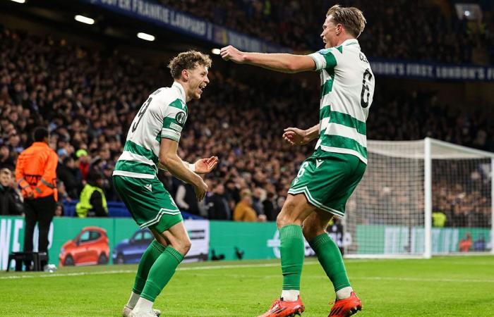 Shamrock Rovers player dedicates Chelsea goal to baby